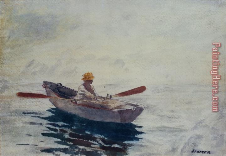 Winslow Homer In a Boat